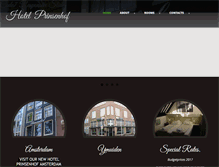 Tablet Screenshot of hotelprinsenhof.com